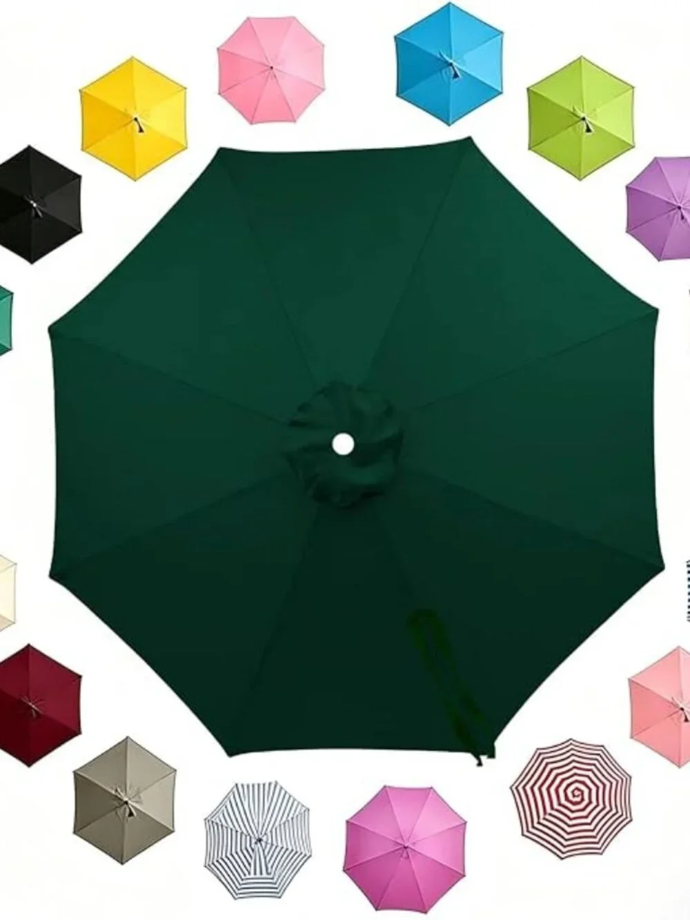 Outdoor Patio Umbrella Replacement Canopy